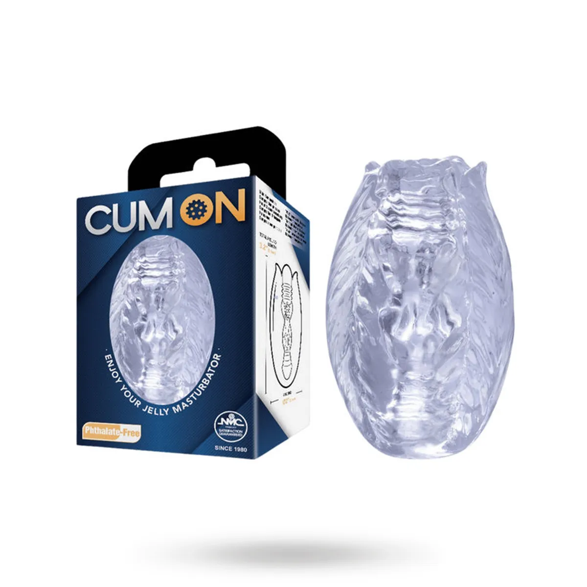 Cum On Mini Stroker Flower Bud Clear