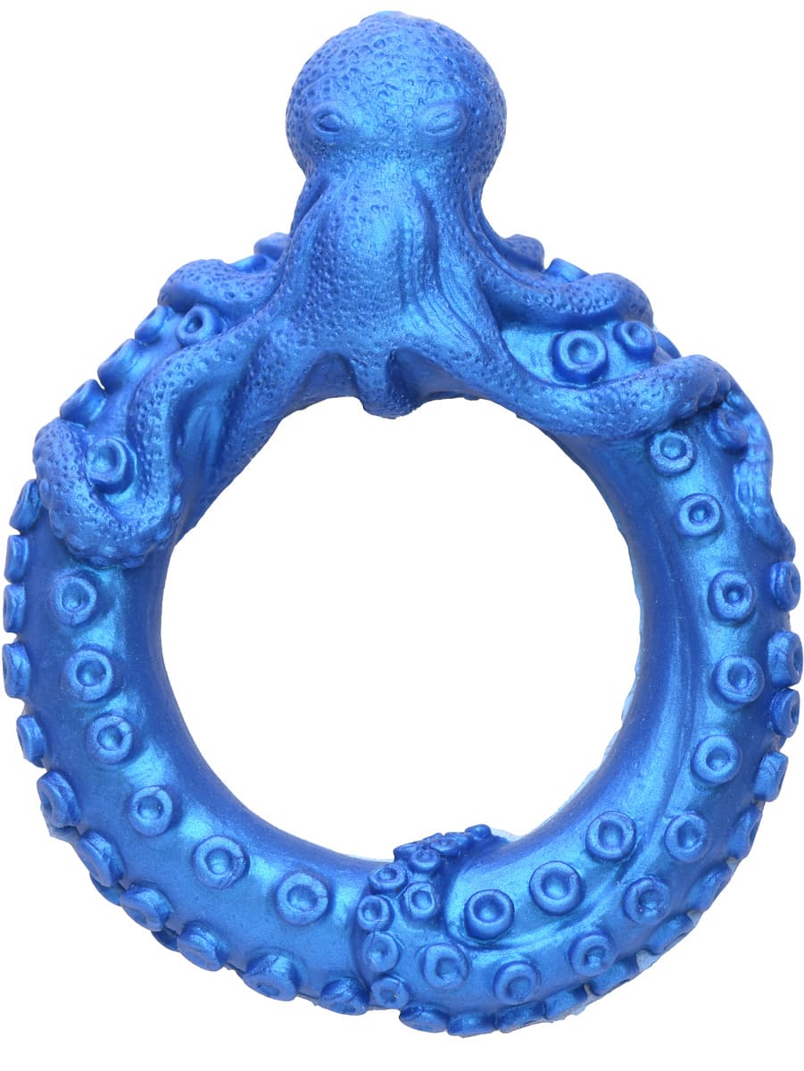 Poseidon's Octo-Ring Silicone Cock Ring Blue