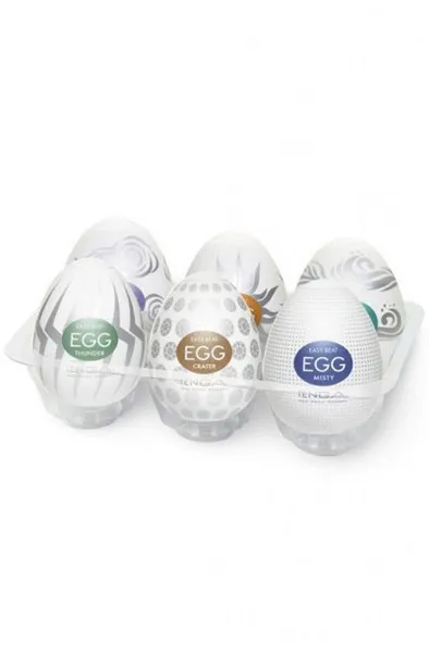 Tenga Easy Beat Egg Hard Boiled 6-Pack