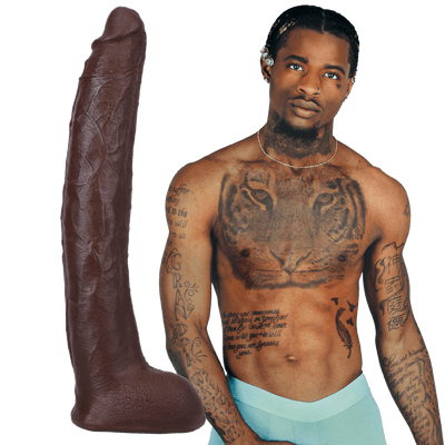 Damion Dayski ULTRASKYN Dildo 30 cm - Chocolate