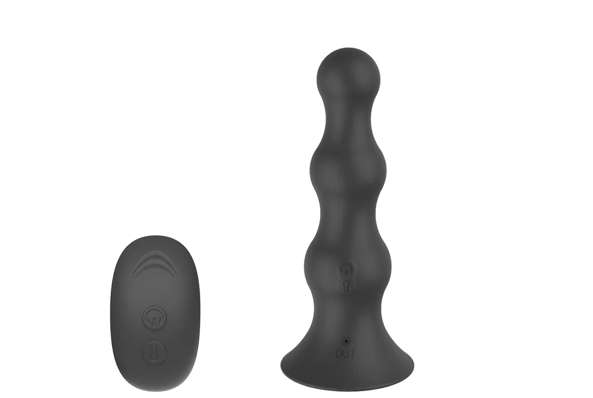 RC Vibrating Inflatable Anal Plug