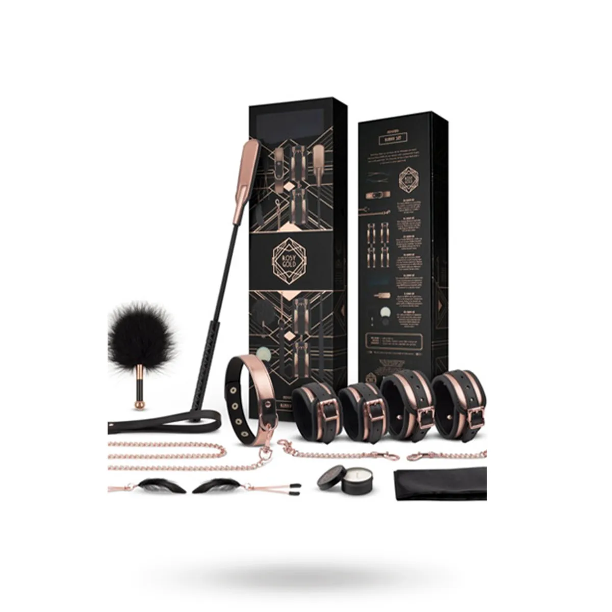 Rosy Gold Nouveau BDSM set