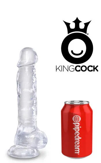 Pipedream King Cock Clear Dildo 20 cm Dildo