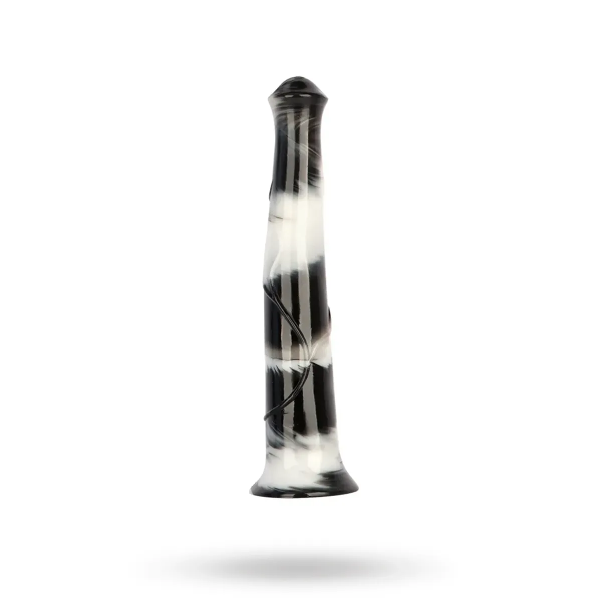 Big Jumpy Dildo Black/White 40 cm Dragon dildo