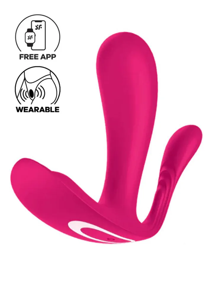 Satisfyer Connect: Top Secret +, Wearable Vibrator, rosa