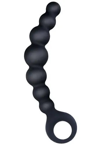 Arse Beads Silicone Black 17,8 cm Analkulor
