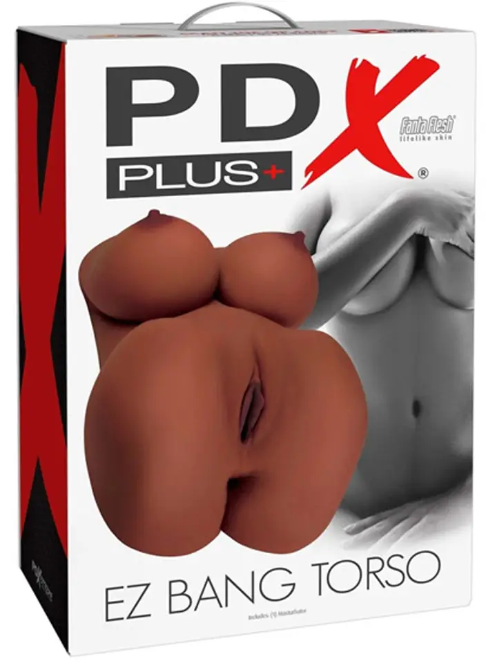 Pipedream PDX Plus EZ Bang Torso Brown 6kg