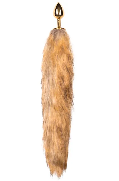 Easytoys Fox Tail Plug No. 1 Gold