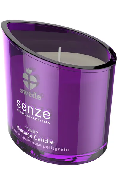 Senze Massage Candle Grapefruit Palmarosa Petitgrain 150ml Massageljus