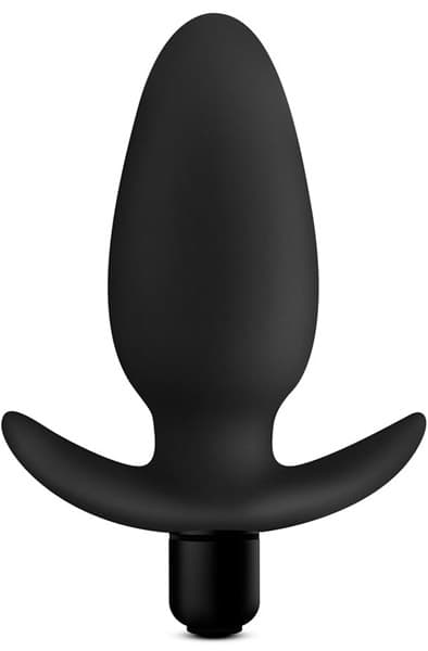 Anal Adventures Platinum - Silicone Saddle Plug - svart