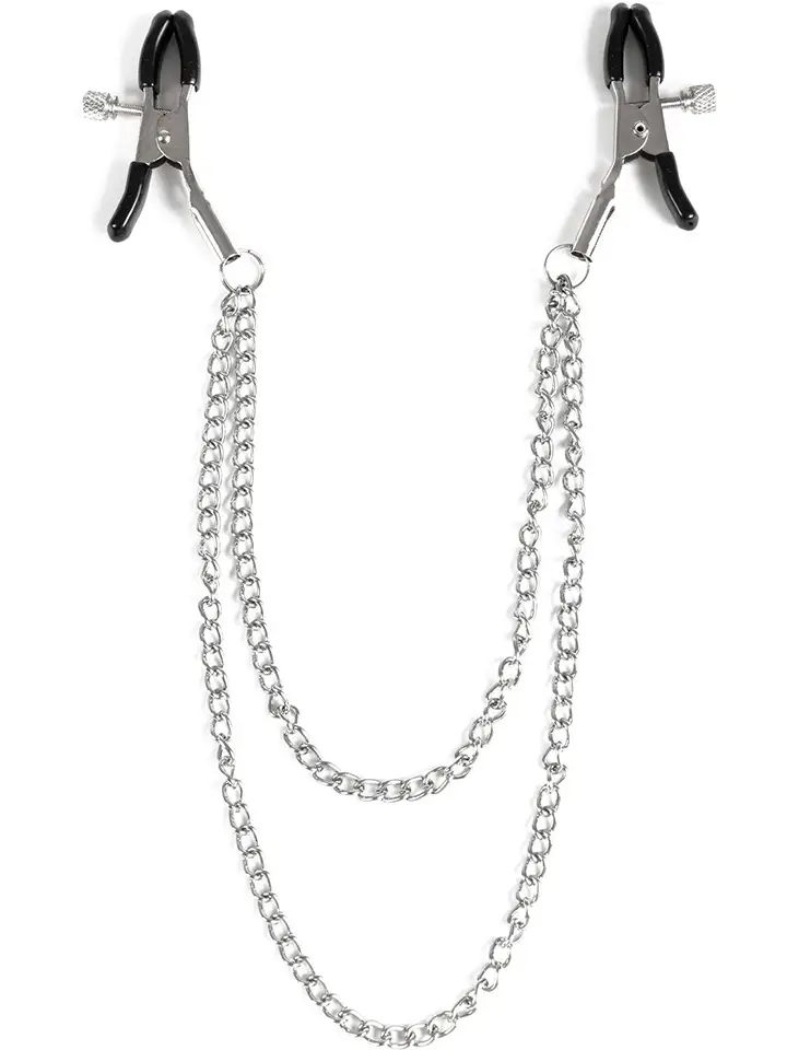 Nipple Clamps With Double Chain