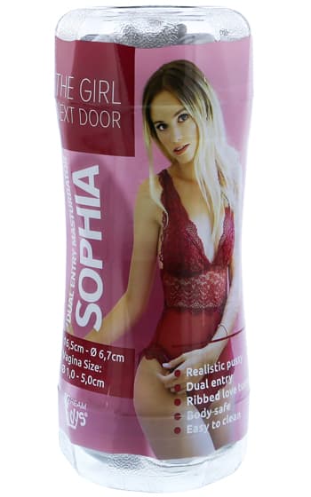 Dream Toys: The Girl Next Door, Dual Entry Masturbator Sophia
