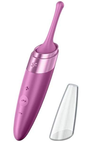 Twirling Delight Tip Vibrator - Berry