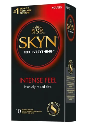 Manix Skyn Intense Feel: Kondomer, 10-pack