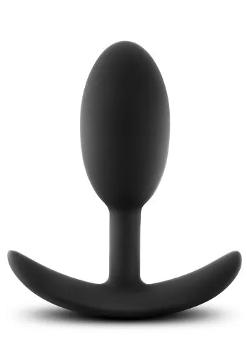 Anal Adventures Platinum Vibra Slim Plug, Medium