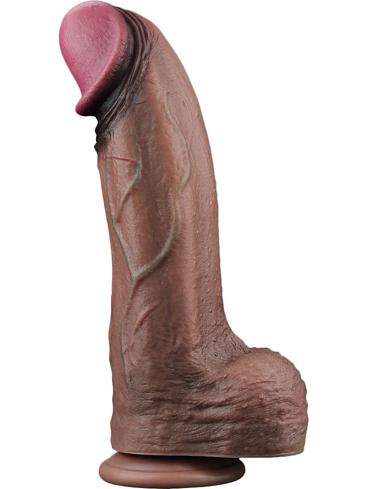 Dual Layered Silicone Cock XXL 33 cm