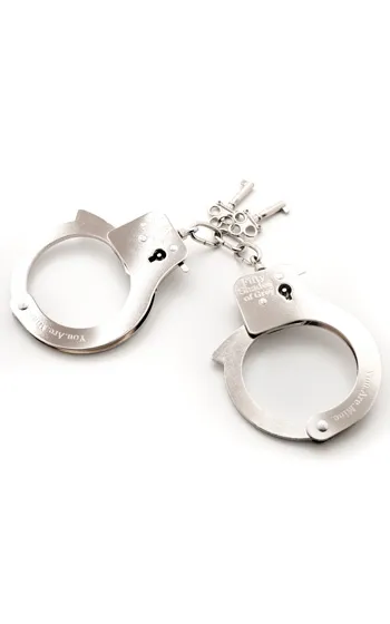 Fifty Shades of Grey You Are Mine Metal Handcuffs Handbojor metall