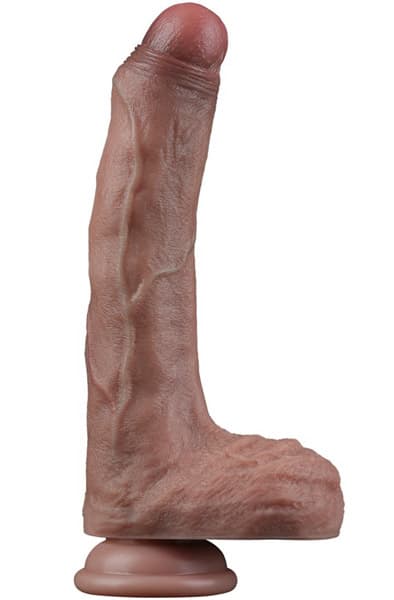 Dual Layered Silicone Cock 21,5 cm