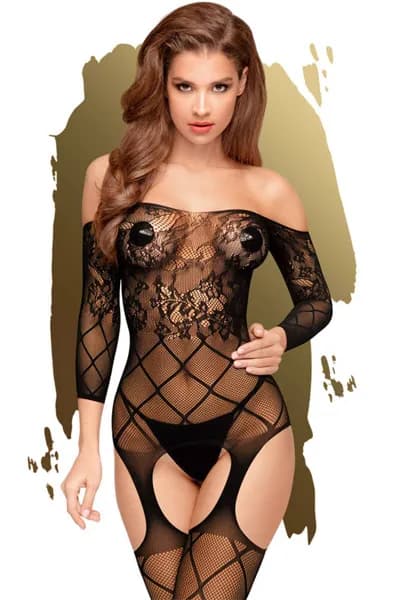 Penthouse Top Notch Black XL Bodystocking