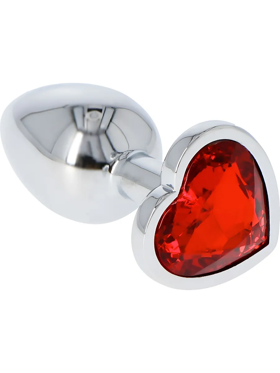 Heart Diamond Anal Plug Small