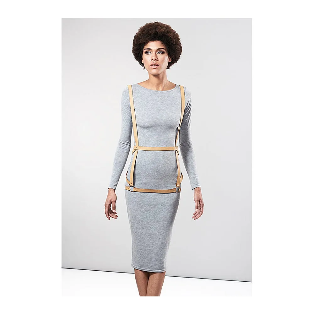 Maze Arrow Dress Harness Brun