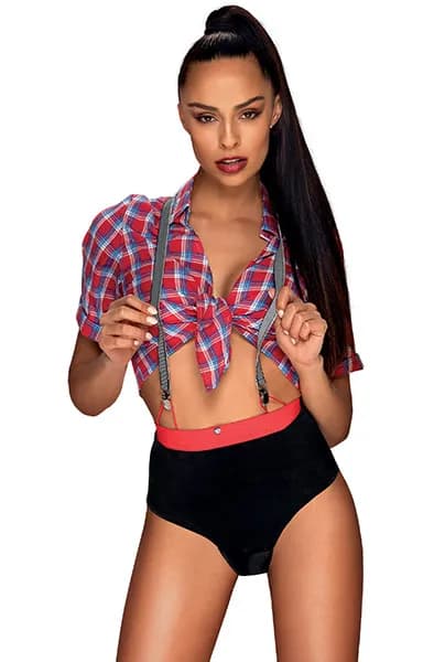 Obsessive Worker Girl L/XL Sexiga kläder
