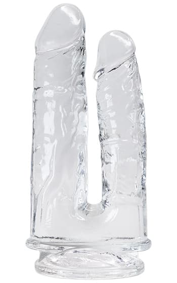 Imperium Jelly Double Dildo Clear