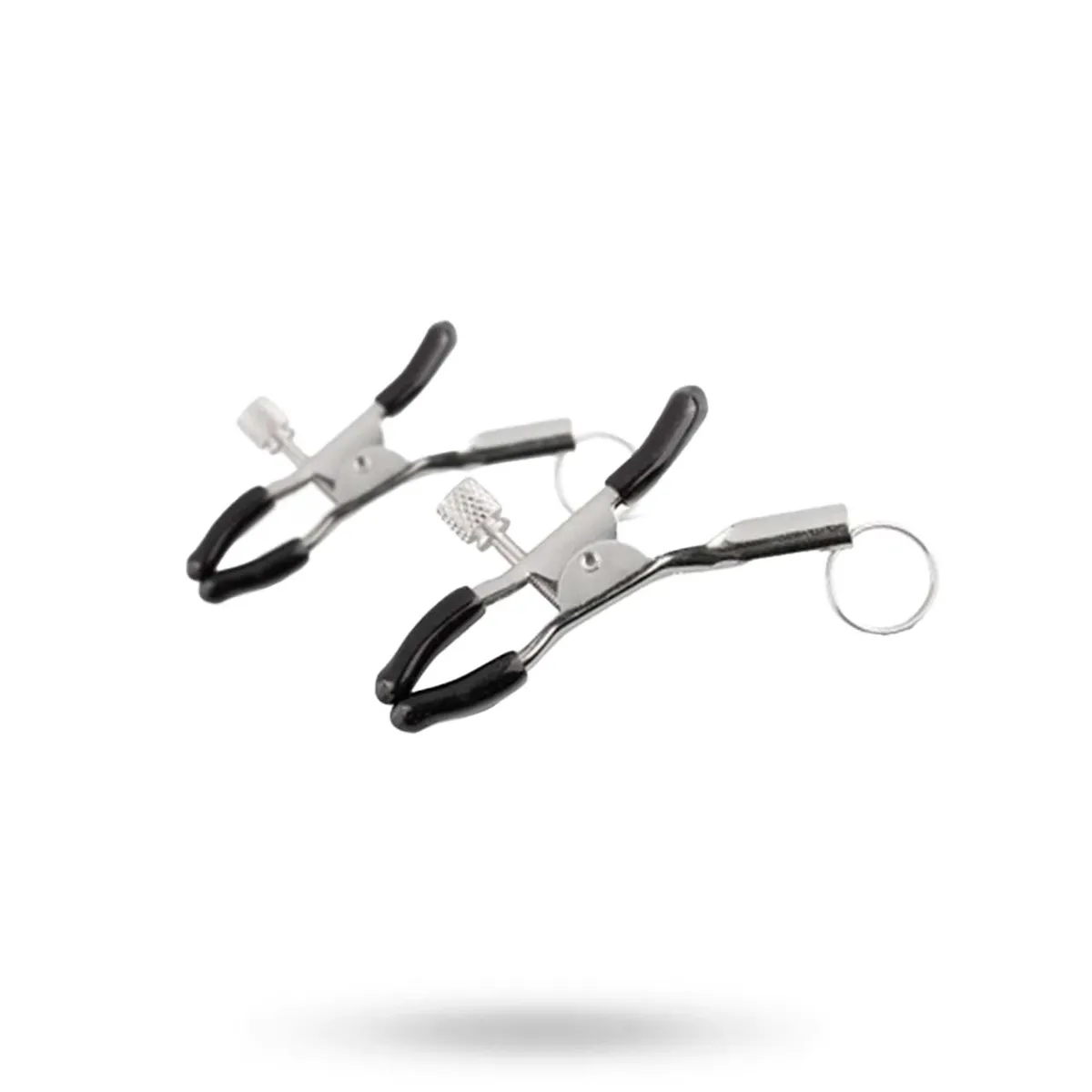 Easytoys Screw Clamps With Attachment Ring Bröstvårtsklämmor