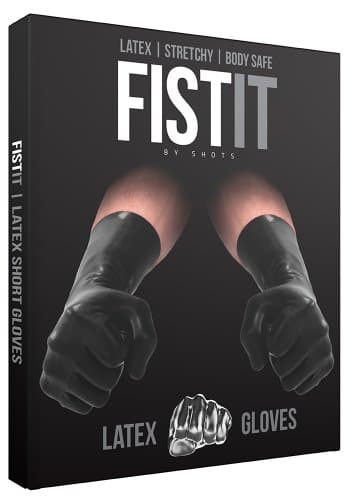 Short Latex Gloves for Fisting