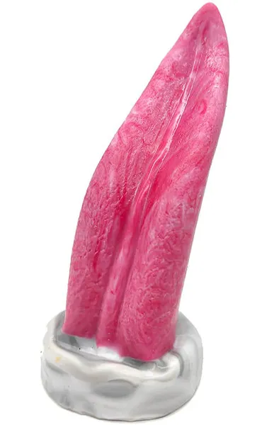 Pink Alien Silicone Sucker Tongue 21 cm
