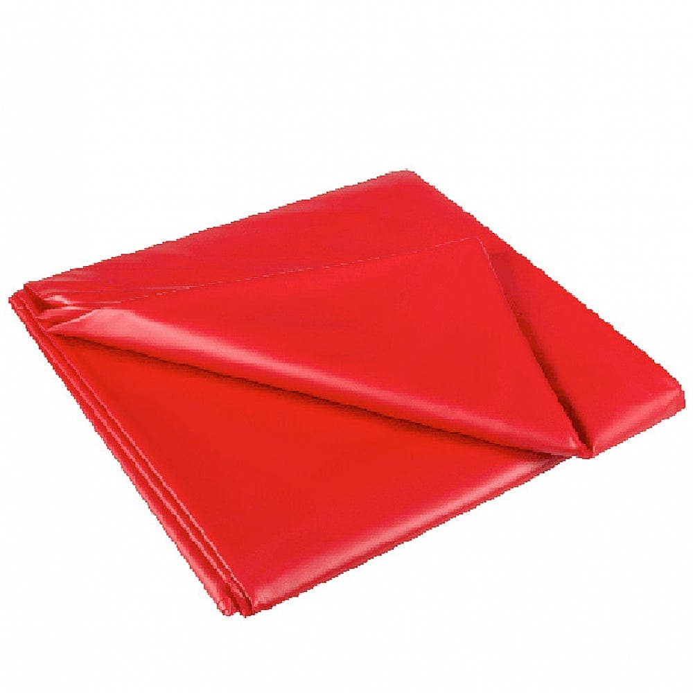 Joydivision Vinyl Bedsheet Red 180 x 260 cm