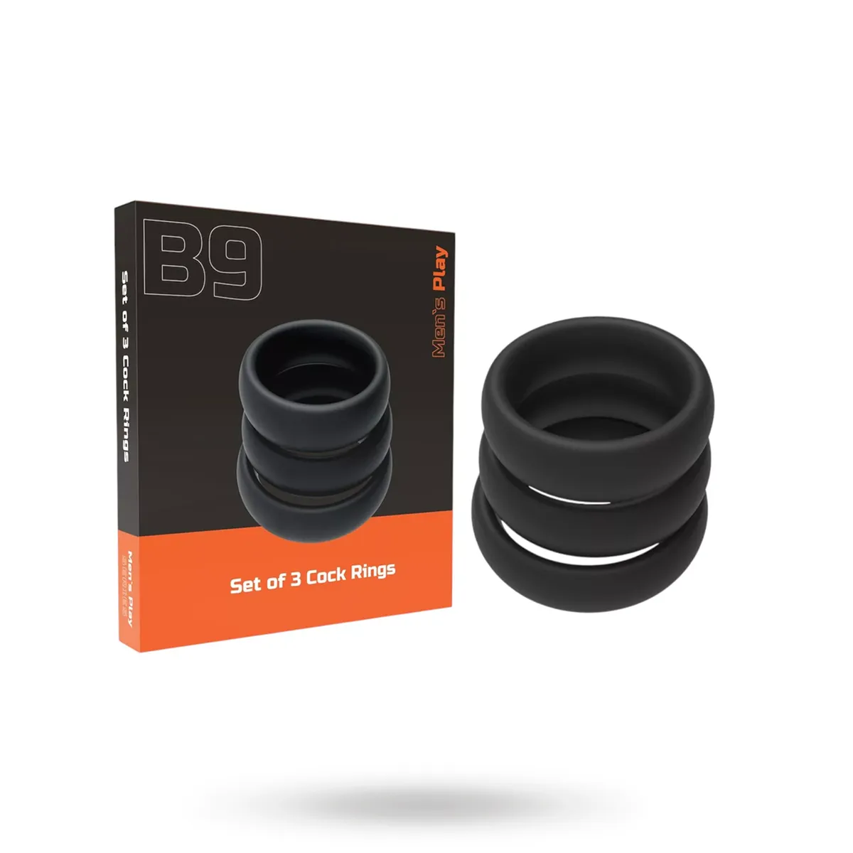 Erospace Set Of 3 Cock Rings