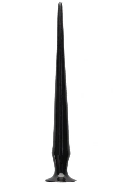 Ass Spike Dildo Black 41 cm Extra lång analdildo