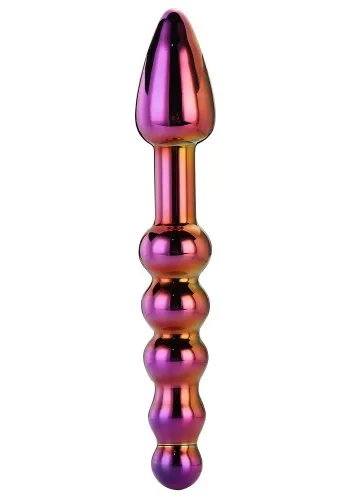 Dream Toys Glamour Glass Ridged Anal Dildo Glasdildo