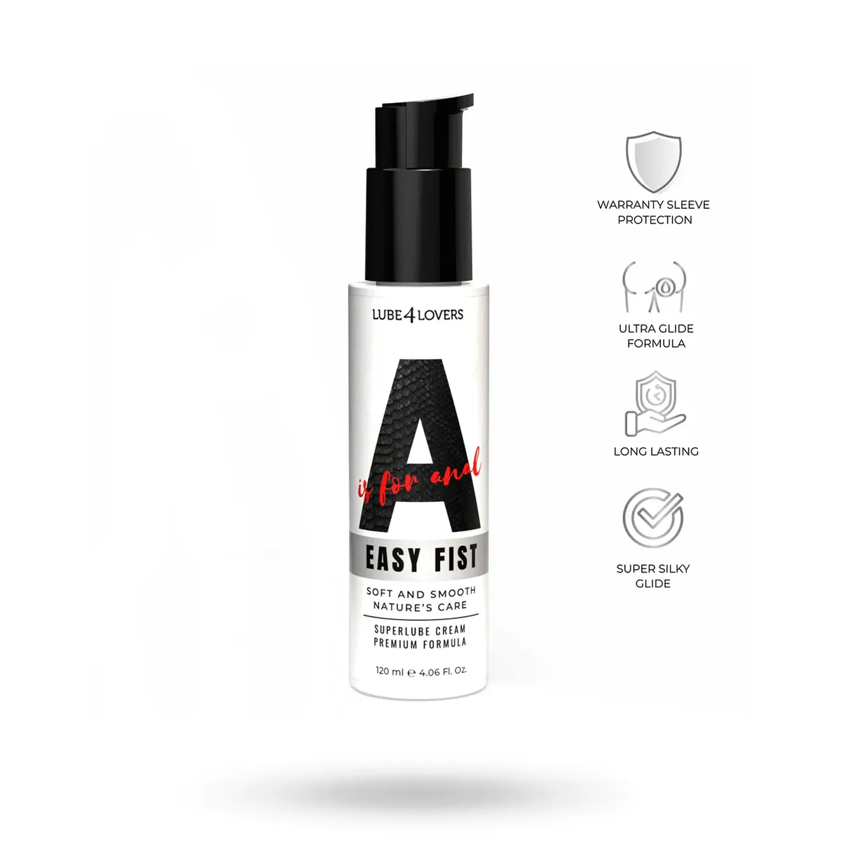 Lube4Lovers: Anal Easy Fist, Superlube Cream, 120 ml