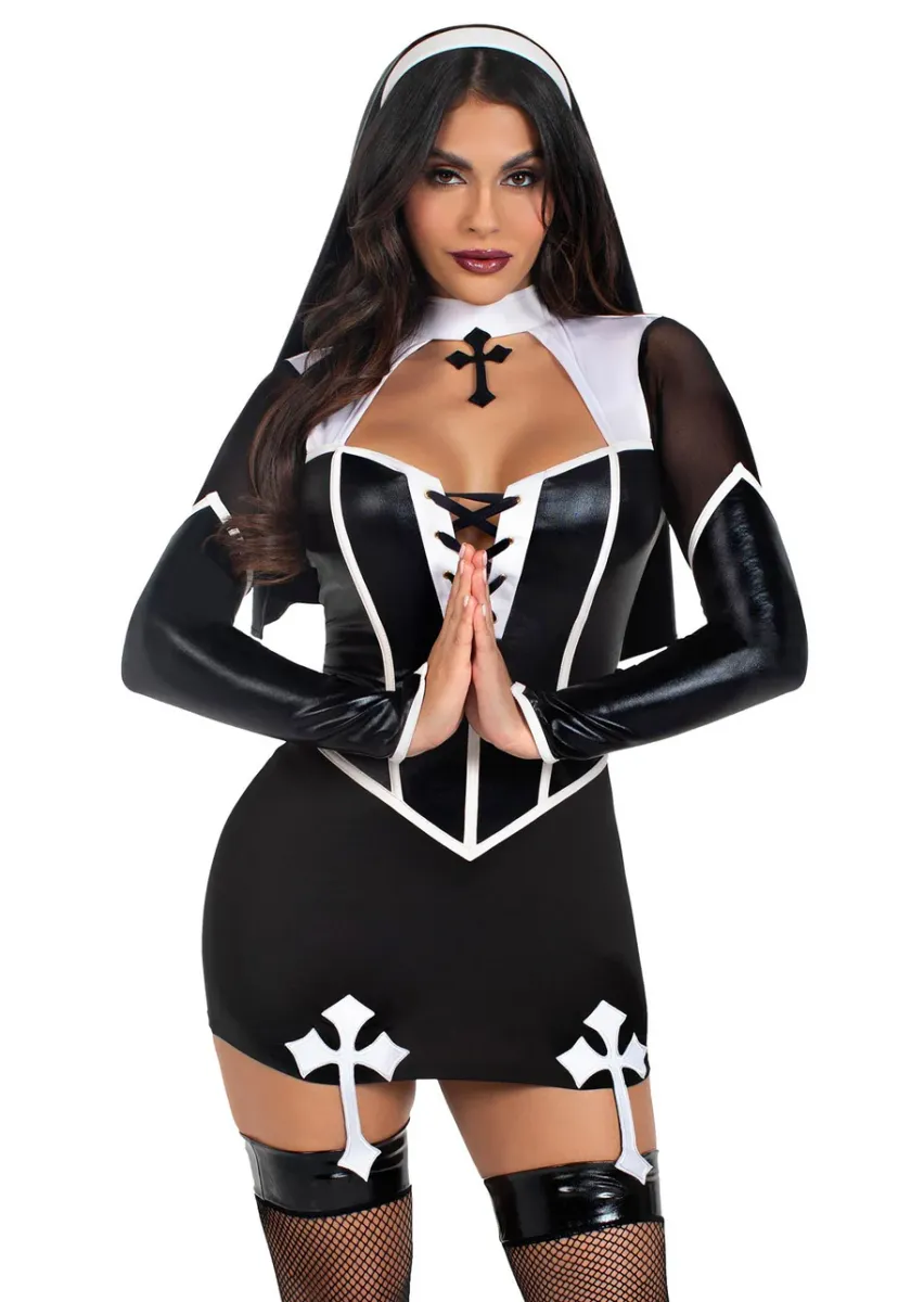 Leg Avenue Holy Hottie M Rollspel & Maskerad