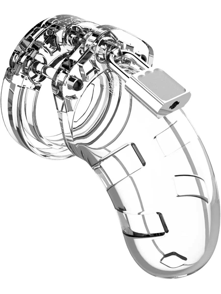 Mancage 13 Chastity Cock Cage Transparent Kyskhetsbur