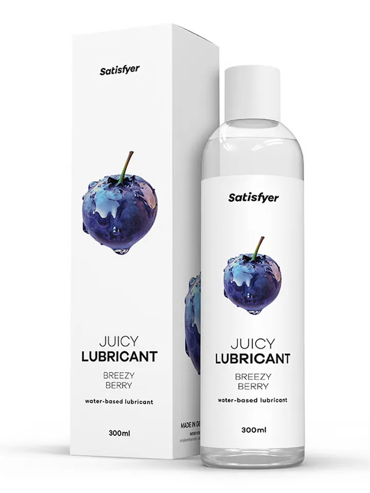 Satisfyer Breezy Berry Water Based Lubricant 300 ml Vattenbaserat glidmedel