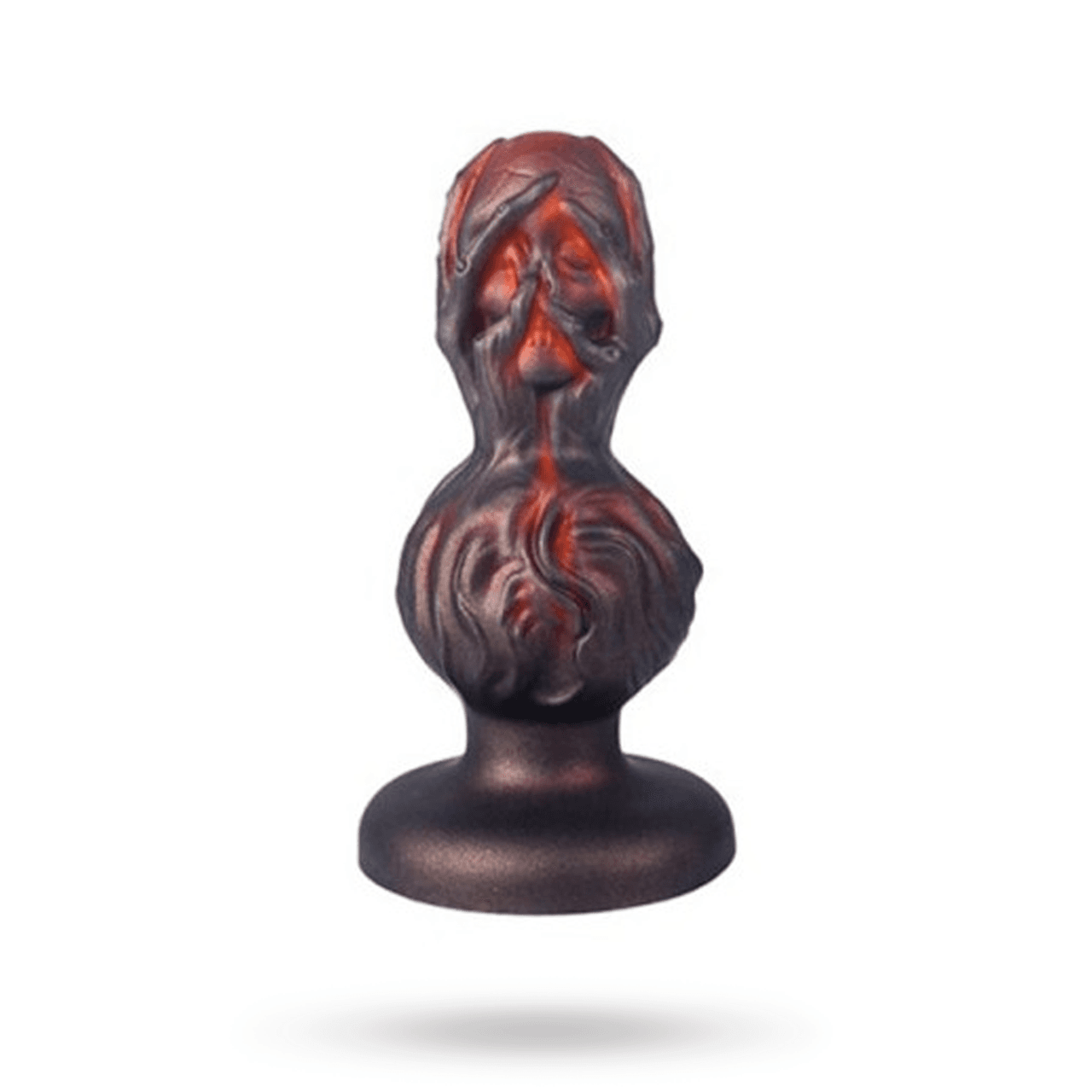 Skullis XL Plug Red/Black 20,5 cm