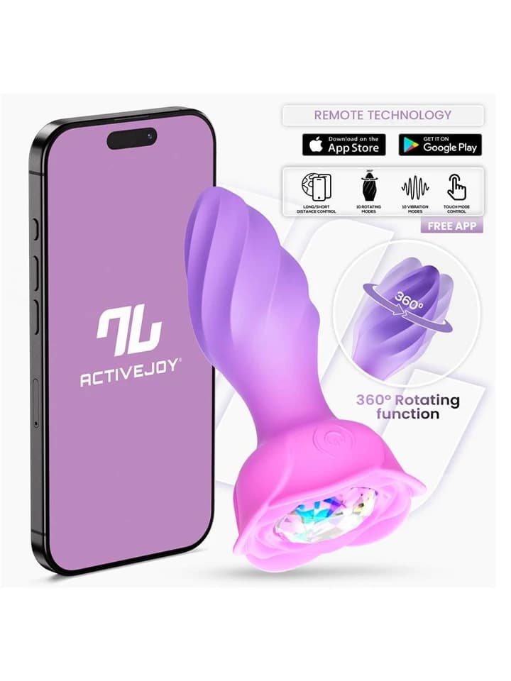 Moxy Butt Plug With 360 Rotation & App