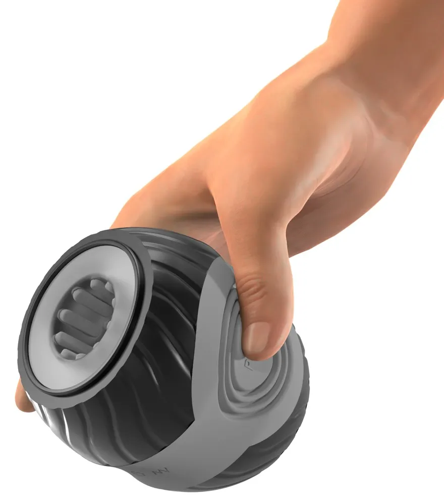 You2Toys: Vibrating & Sqeezable Donut Masturbator