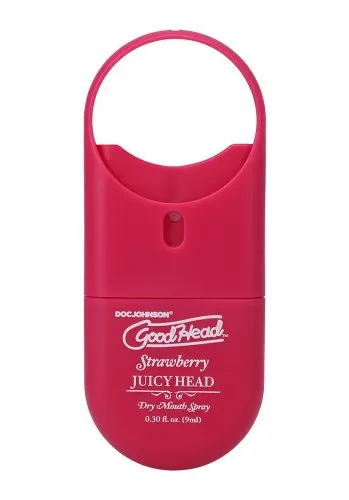 GoodHead: Juicy Head, Dry Mouth Spray To-Go, Strawberry, 9 ml