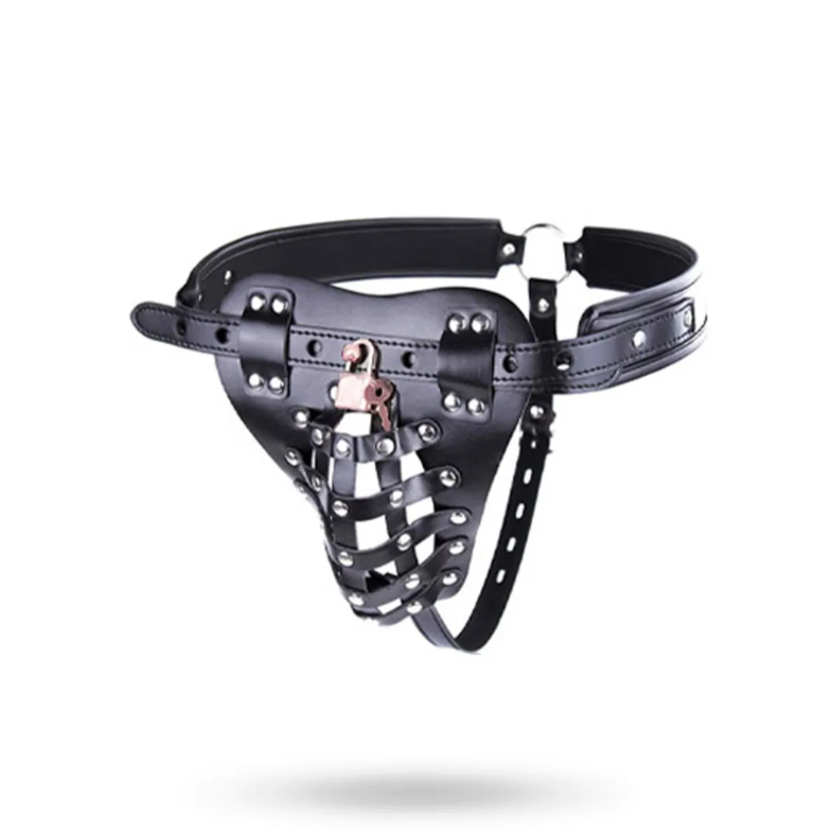 Mens Chastity Pants With Cage Adjustable Kyskhetsbälte