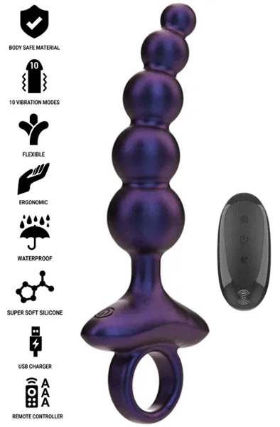 Tito Vibrating Anal Plug Remote Control