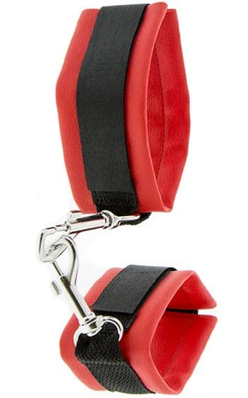 Guilty Pleasure Luxurious Handcuffs Red Handbojor