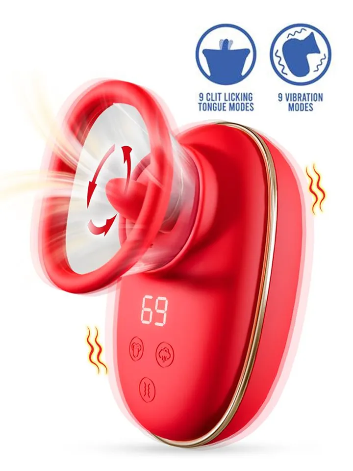 Lizer Stimulator With Licking, Vacuum Pump & Vibration