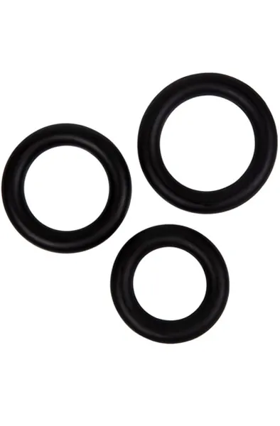 Premium Silicone C-rings 3-pack Penisringar paket