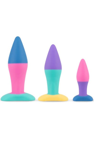 Koda Butt Plug Set - Multi Coloured