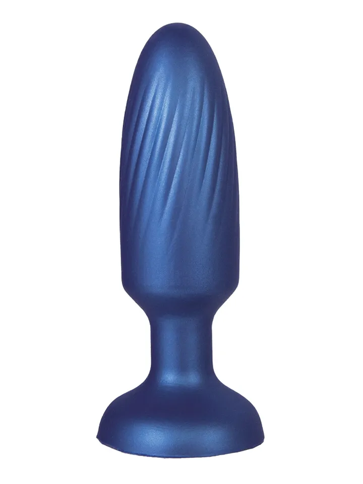 G-Stuck Silicone Butt Plug Metallic Blue