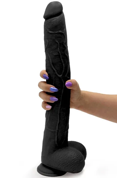 Kiotos Cox Mega Black 04 43 cm XL dildo